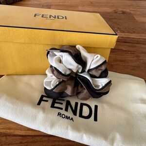 BRAND NEW authentic Fendi hair tie hair bands hair accessories scrunchies